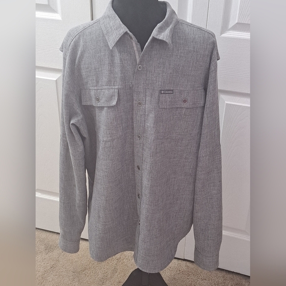 Columbia Other - Columbia Omni Wick Hiking/Fishing Button Up Shirt    Size XL/TG